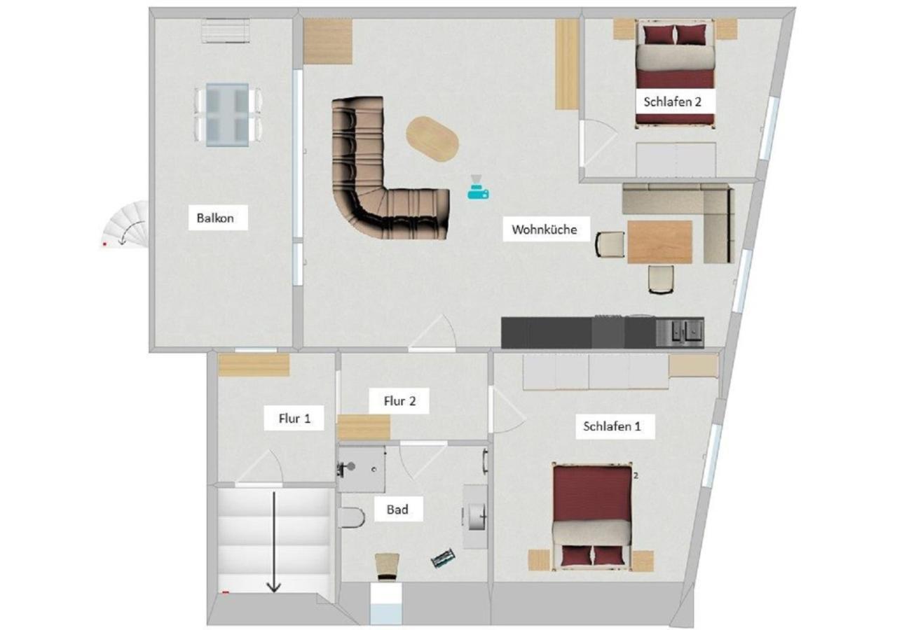 Ferienwohnung Brigitte Frank Barnau ภายนอก รูปภาพ